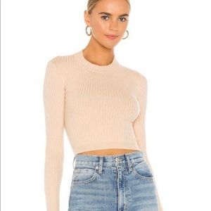 Loves + Friends Revolve Cody Black Twist Top